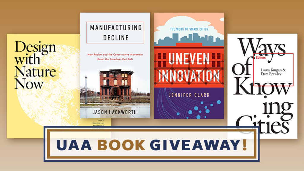 Book Giveaway Urban Affairs Association 2020