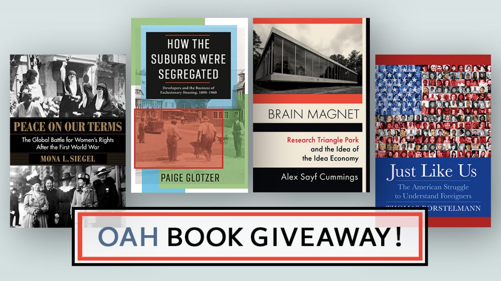 Book Giveaway! Organization of American Historians 2020 Columbia