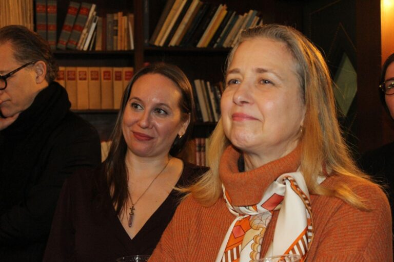 A photo of two women