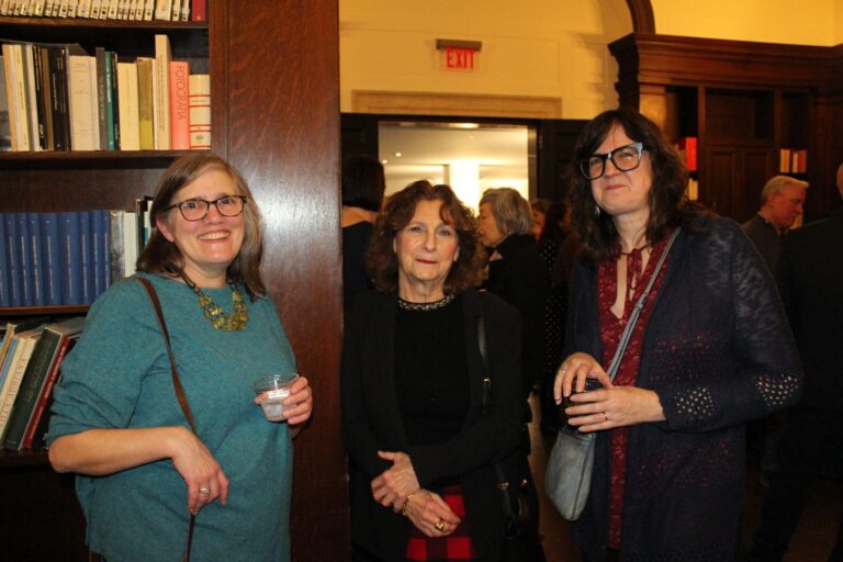 A photo of three women